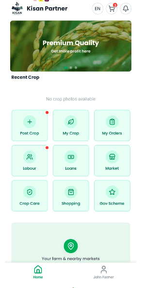 Farmer Dashboard